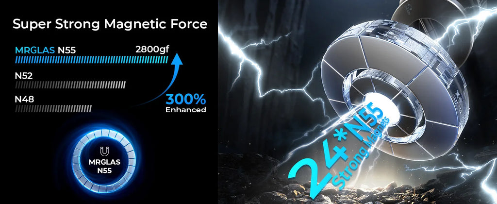 Vacuum Magnetic Phone Holder – 360° Secure Mount